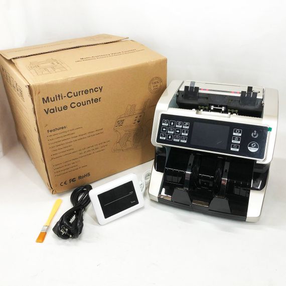 Лічильник банкнот Bill Counter AL-920 з визначенням номіналу та детекторами UV/MG/IR