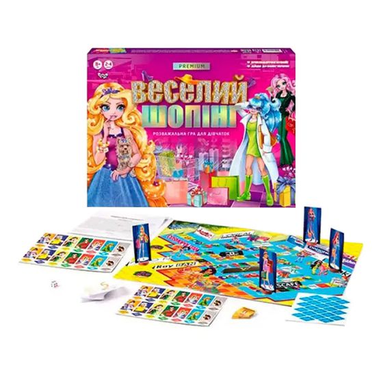 Настольная развлекательная игра "Веселый шопинг Premium" G-VS-01-01U укр | Зображення 2