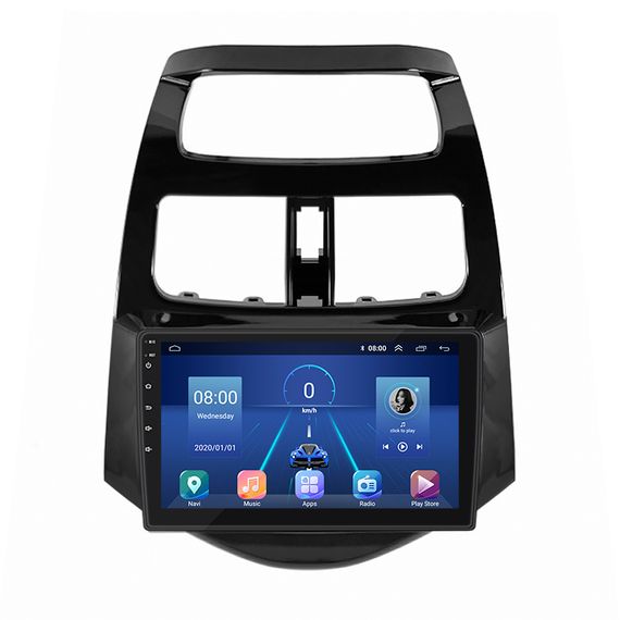 Штатна магнітола 9" Lesko для Ravon R2 2016-2020 6/128Gb 4G Wi-Fi GPS Android Top Равон