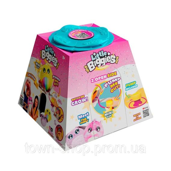 Игровой набор серии «Little Foodies» W2 - Клубника Biggies BIG002-ST надувная игрушка, насос 22см | Зображення 3
