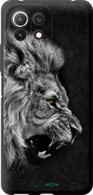 Чохол на Xiaomi Mi 11 Lite Лев "1080b-2281-2448"