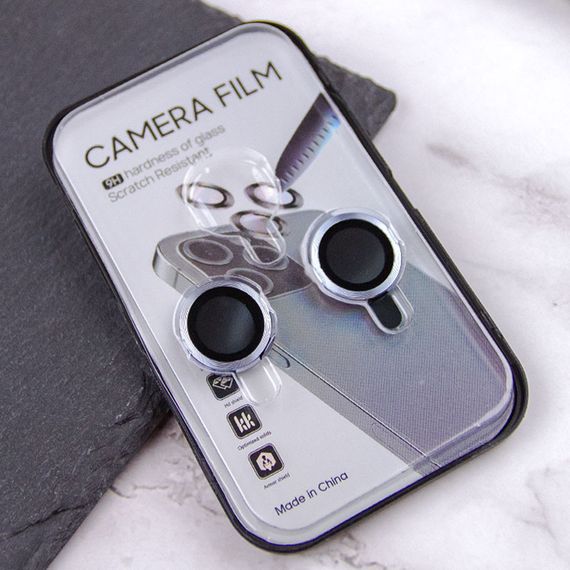 Захисне скло Metal Classic на камеру (в упак.) для Apple iPhone 15 (6.1") / 15 Plus (6.7") | Зображення 7