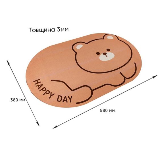 Вологопоглинаючий килимок 38*58CM*3MM (D) SW-00002556 | Зображення 2