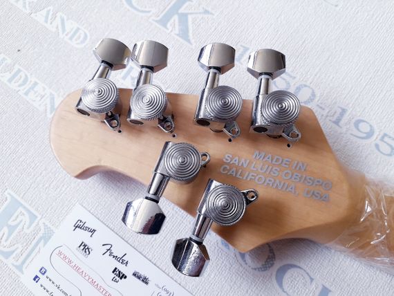 Колки локовые локові для электрогитары електрогитари гитари Music Man 4R+2L Lock хромовые | Зображення 3