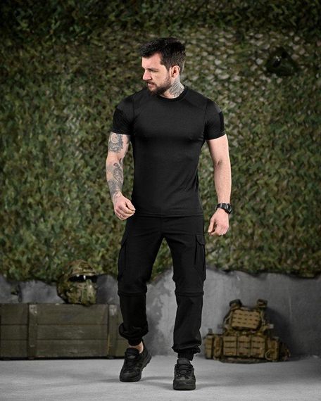 Літній тактичний костюм TRILON чорний ДЛ6583 | Зображення 1