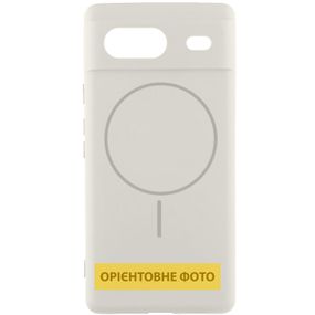 Чохол Silicone Cover Lakshmi Full Camera (AA) with Magnetic Fit для Google Pixel 9a Білий / White