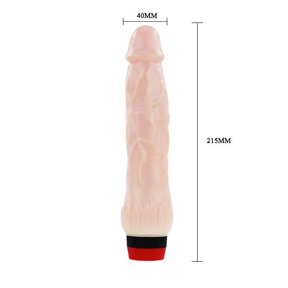 Вібратор - RockIn Dong Vibrator, 21,5 см Sex Aura | Зображення 5