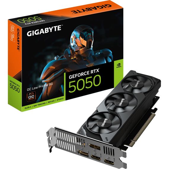 Відеокарта GIGABYTE GeForce RTX5050 8Gb OC Low Profile (GV-N5050OC-8GL) | Зображення 7