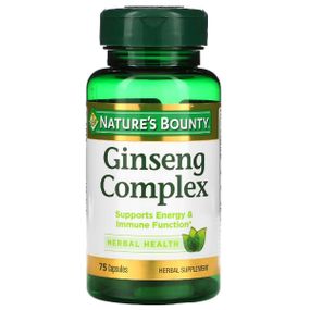 Женьшень Nature's Bounty Ginseng Complex 75 Caps