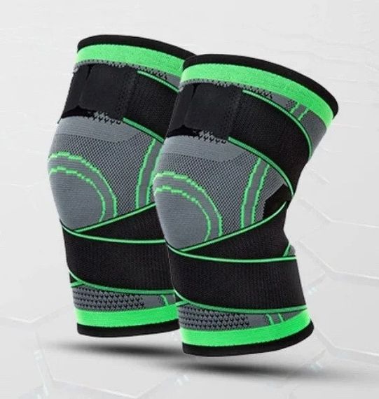 Наколінник еластичний бандаж на коліно компресійний Knee Support WN-26 спортивний з гумками, ортез | Зображення 7