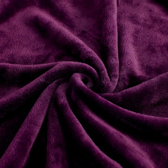 Плед флісовий фіолетовий Love You 200 x 220 см | Зображення 2