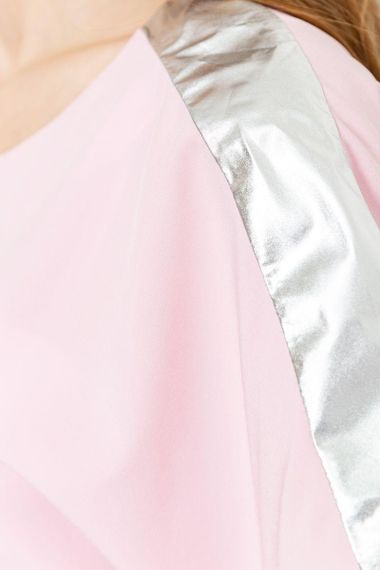 Блуза повседневная  цвет светло-розовый 230R101-2 | Зображення 4