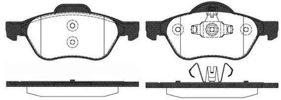 Колодки передні гальмівні Megane/Scenic (03-21), WOKING (P862310) | Зображення 7