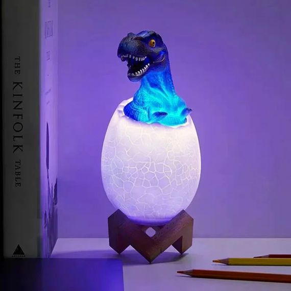 Дитячий нічник Sunroz 3D Dinozaur Lamp | Зображення 3