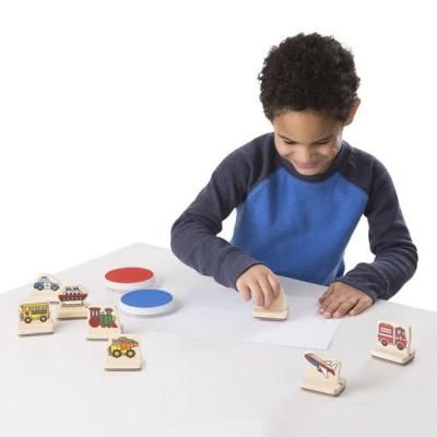 Набір для творчості Melissa&amp;Doug Штампи Автомобілі (MD12391) | Зображення 2