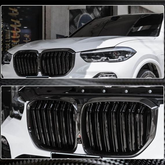 Решетки M-Look V2 (2018-2022, Карбон) для BMW X5 G05 2019- гг | Зображення 3