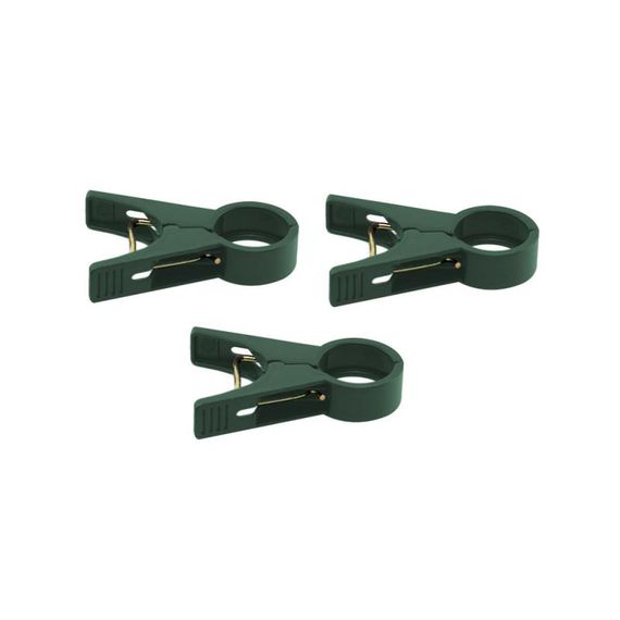 Затискачі для фіксації рослин Bradas 20 мм, 20 шт, GREEN (TYK20GR/20)