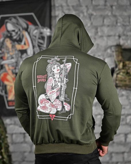 Худі girl oliva ДЛ6444