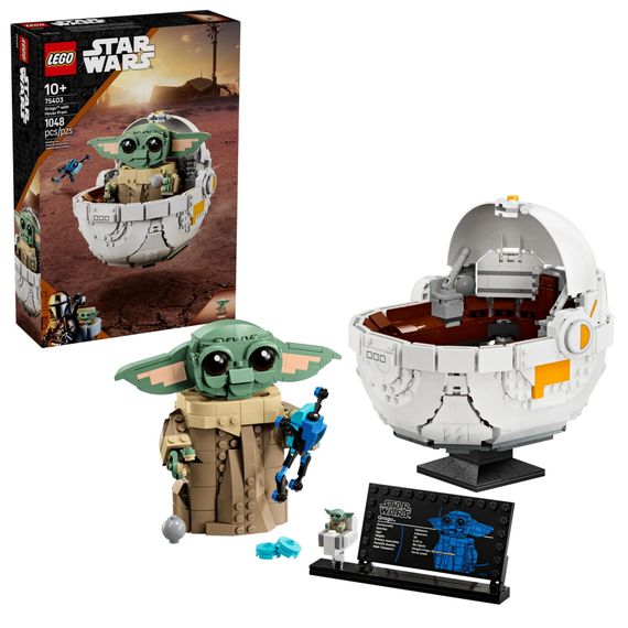 Конструктор LEGO Star Wars Ґроґу в повітряній колисці 75403 | Зображення 1