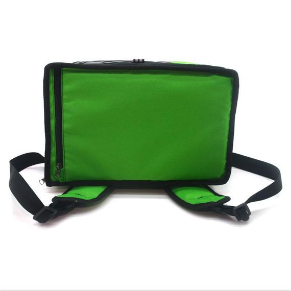 Рюкзак для переноски котів і собак Zoo-hunt Лоренс салатовий №1 21х32х35 см | Зображення 1