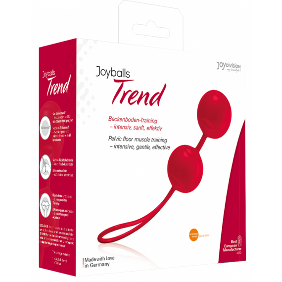 Вагінальні кульки JOY Division Joyballs Trend, red | Зображення 1