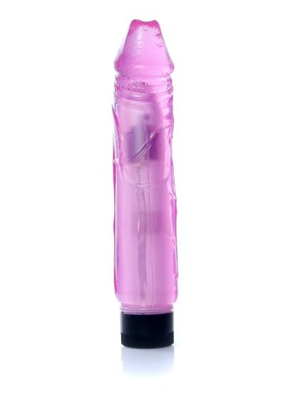 Вібратор - Juicy Jelly Multispeed Pink, 22 см Sex Aura | Зображення 4