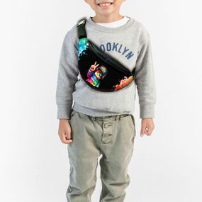 Сумка-бананка детская Роблокс "Roblox" 32х15см,через плечо для мальчика (00554)