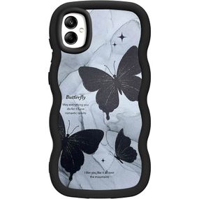 Чехол TPU Cloudy Pictures для Samsung Galaxy A05 Butterflies