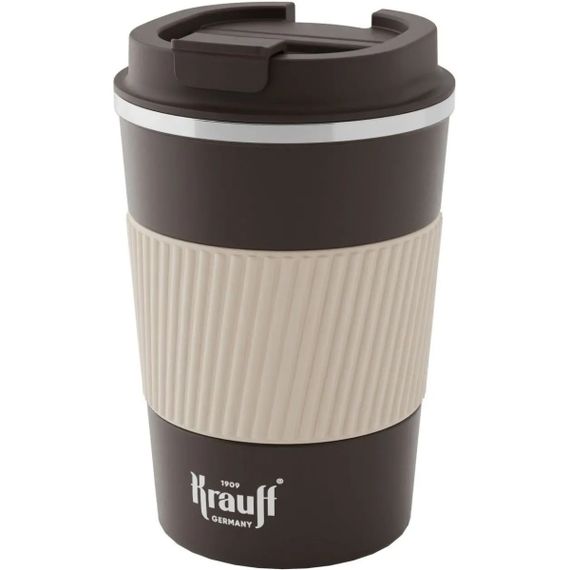 Термокухоль Krauff Komfort 26-309-009 380 мл коричневий
