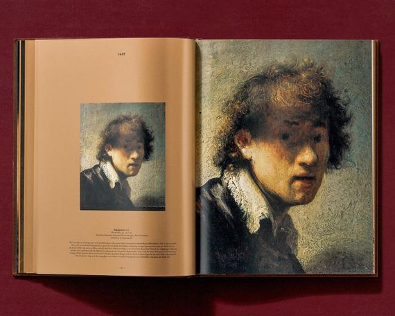 Рембрандт книга с набором автопортретов Rembrandt. Die Selbstporträts. Marieke de Winkel живопись книги | Зображення 6
