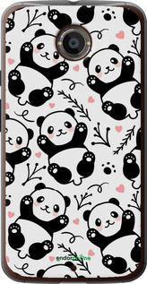 Чохол на Motorola Moto X2 Панди "4318u-372-2448"