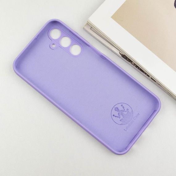 Чохол Silicone Cover Lakshmi Full Camera (AA) для Samsung Galaxy A15 4G/5G / M15 5G Бузковий / Dasheen | Зображення 3