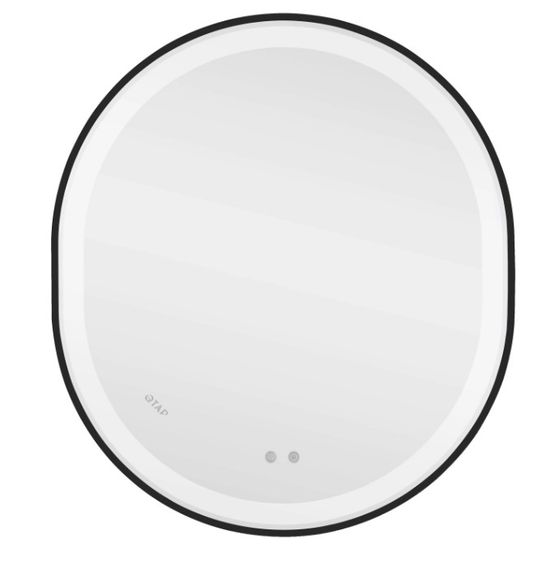 Дзеркало Qtap Gemini (GE1) овальне з LED-підсвічуванням Touch QT2578R8072B | Зображення 1
