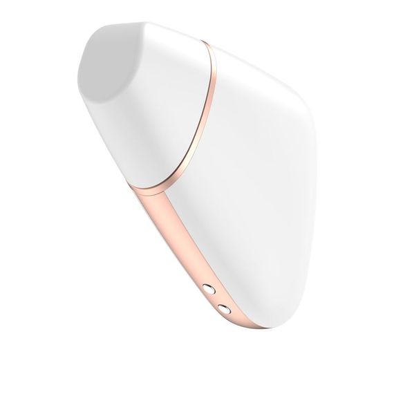 Вакуумний кліторальний вібратор - Satisfyer Love Triangle White (App) | Зображення 3