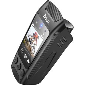 Видеорегистратор HOCO DV104 4K Riding recorder Black (6942007646000)
