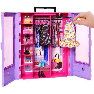 Ігровий набір Barbie Бузкова шафа для одягу (HJL65) | Зображення 3