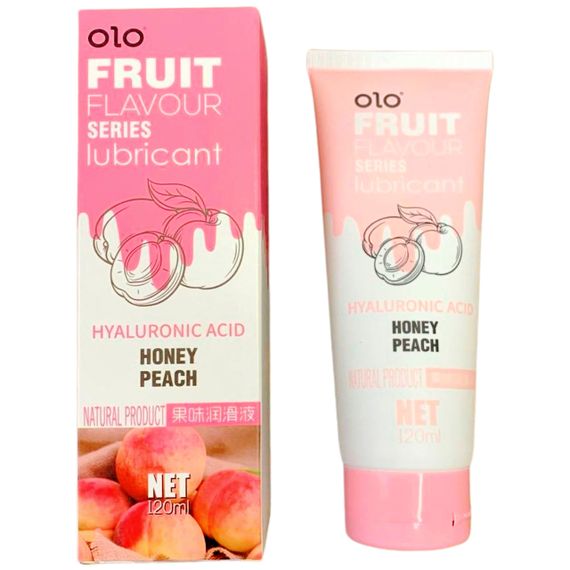Лубрикант водний оральний, OLO fruit Flavour- Honey Peach Sex Aura | Зображення 2
