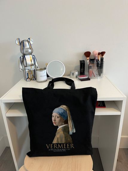 Екошопер Букопт BK4074 VERMEER "Дівчина з перловою сережкою" чорний | Зображення 7