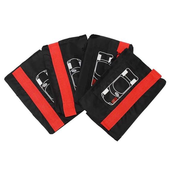 Комплект чохлів для коліс 4 шт, R13-R16 / Чохли для зберігання шин / Набір чохлів на запаску | Зображення 3