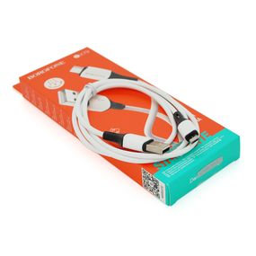 Кабель Borofone BX79, USB-Micro, 2.4A, довжина 1м, White