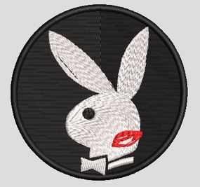 Шеврон Playboy Поцелуй