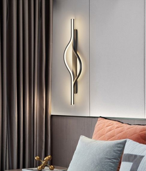 Бра LED 27531 Чорний 7х16х100 см. | Зображення 1