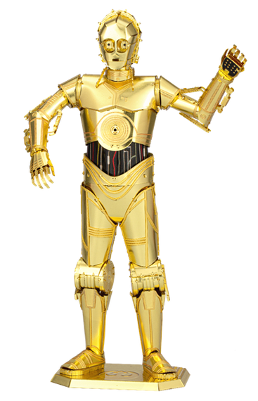 Металевий 3D конструктор "Star Wars C-3PO", Metal Earth, ICX229
