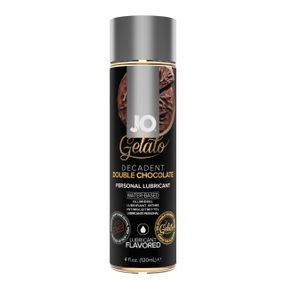 Змазка на водній основі JO GELATO Double Chocolate (120 мл) без цукру, парабенів та гліколю sexstyle