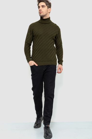 Гольф чоловічий, колір хакі, 161R696 | Зображення 1