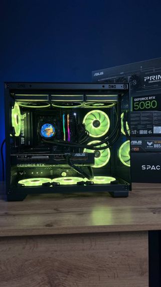 Збірка на замовлення: ігровий ПК PCCooler C3 T500 ARGB Black Tower / AMD Ryzen 7 9800X3D (8 (16) ядер по 4,7 - 5,2 ГГц) / 64 ГБ DDR5 / 500 ГБ SSD M.2 + 2000 ГБ SSD M.2 / nVidia GeForce RTX 5080, 16 ГБ GDDR7, 256-bit / 850 Вт | Зображення 3