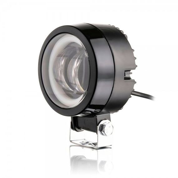 Светодиодная фара AllLight JR-O-20W КРУГЛАЯ 2 chip CREE spot  9-30V | Зображення 1