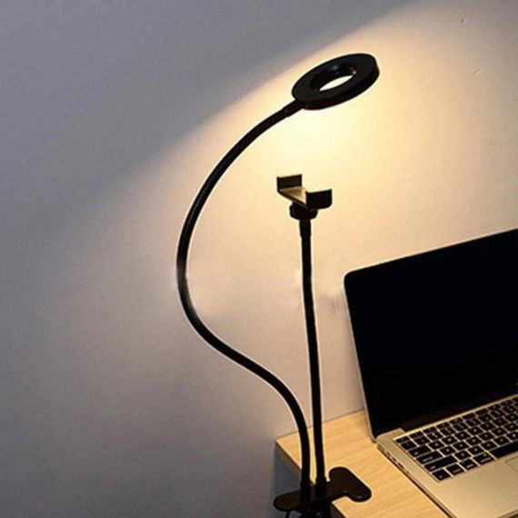 Кольцевая LED-лампа 24 светодиода для видео и фотосъемки с держателем для телефона XPRO LIVE LIGHT | Зображення 5