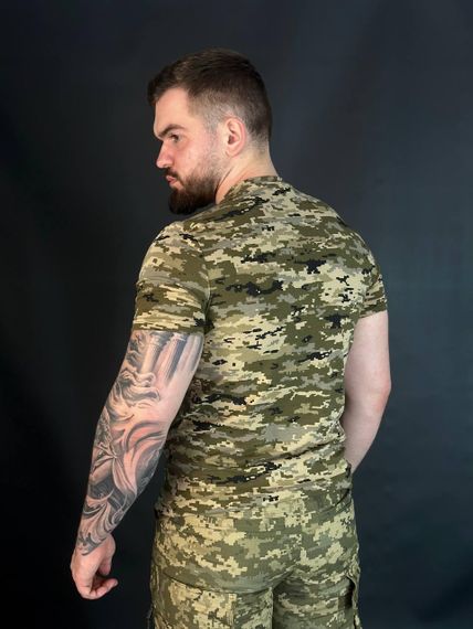 Футболка Піксель Стрейч mm14 Military | Зображення 5