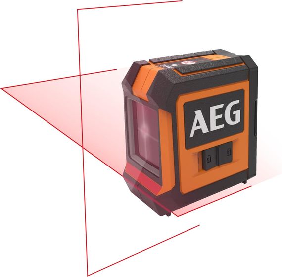 Нівелір лазерний AEG CLR215-B (15 м, 2 промені, червоний, 2xAA) | Зображення 1